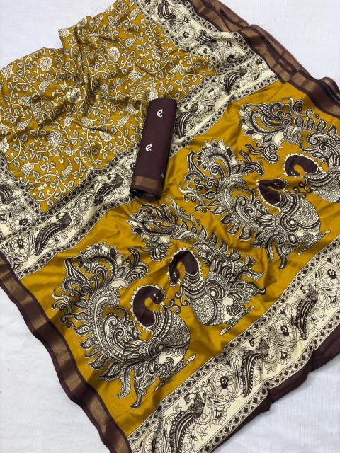 Vastrangan ajrakh style block print saree manufacturers surat